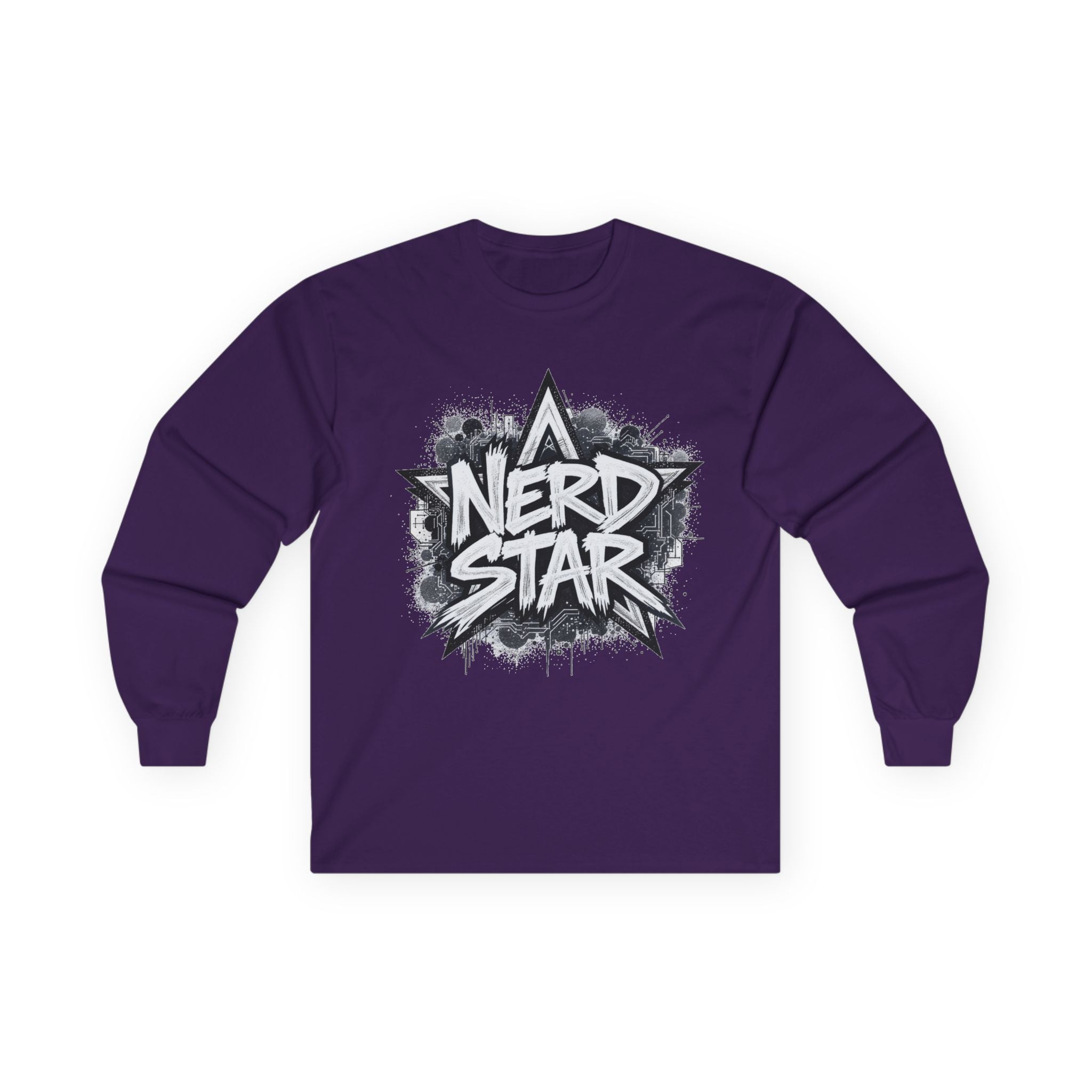 Nerd Star Long Sleeve Tee