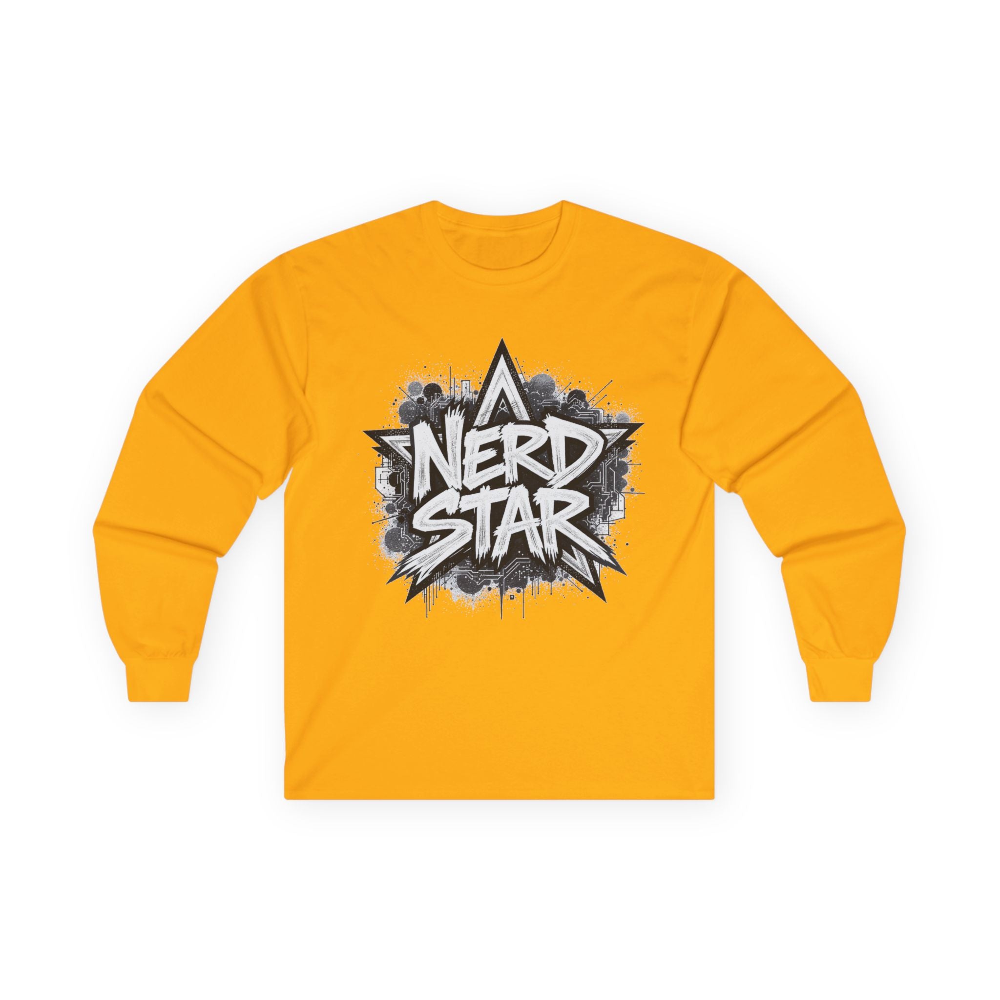 Nerd Star Long Sleeve Tee