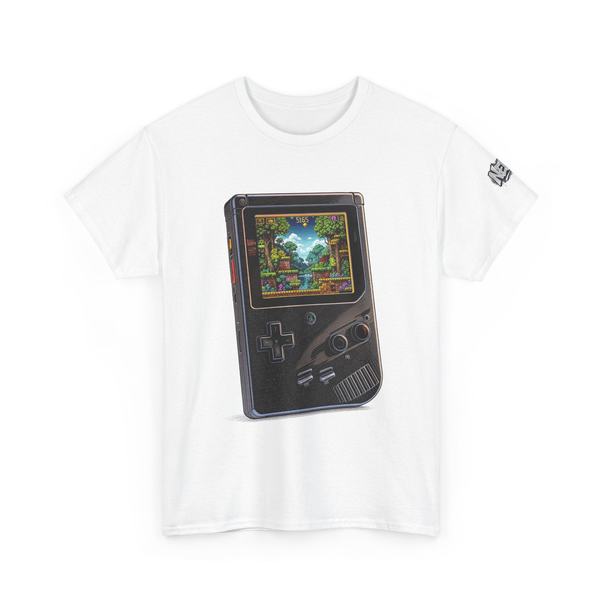 Nerd Star Heavy Cotton Tee Game Lane