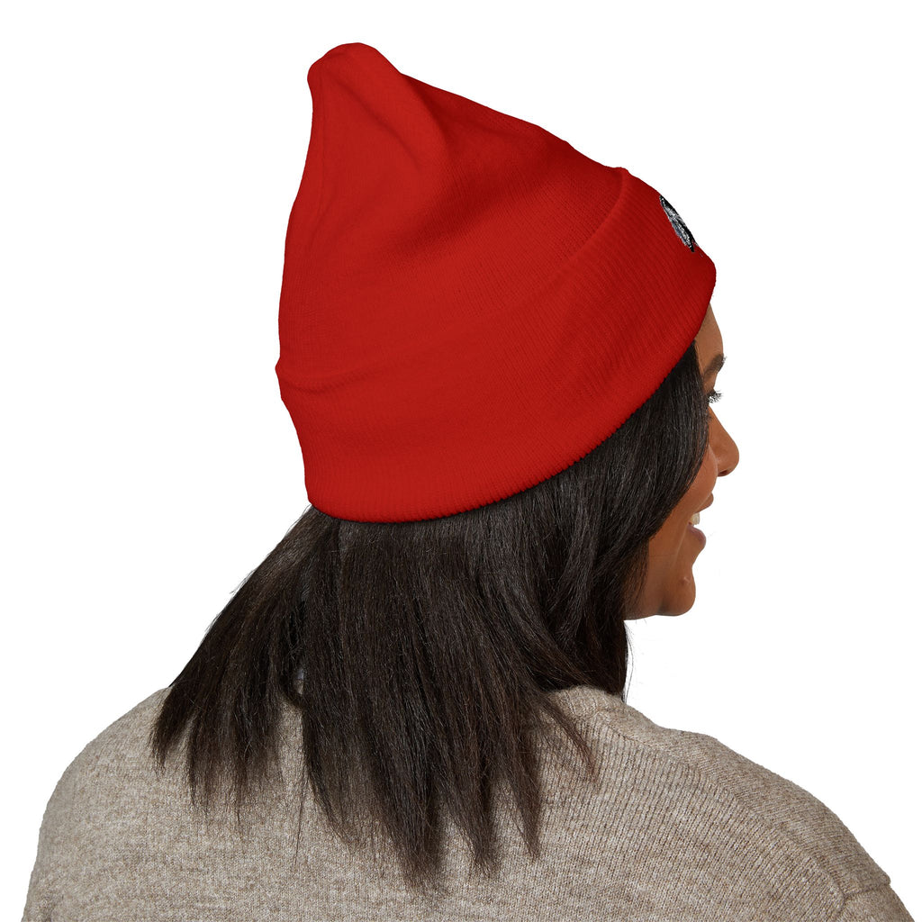 Nerd Star Cuffed Beanie (Embroidery)
