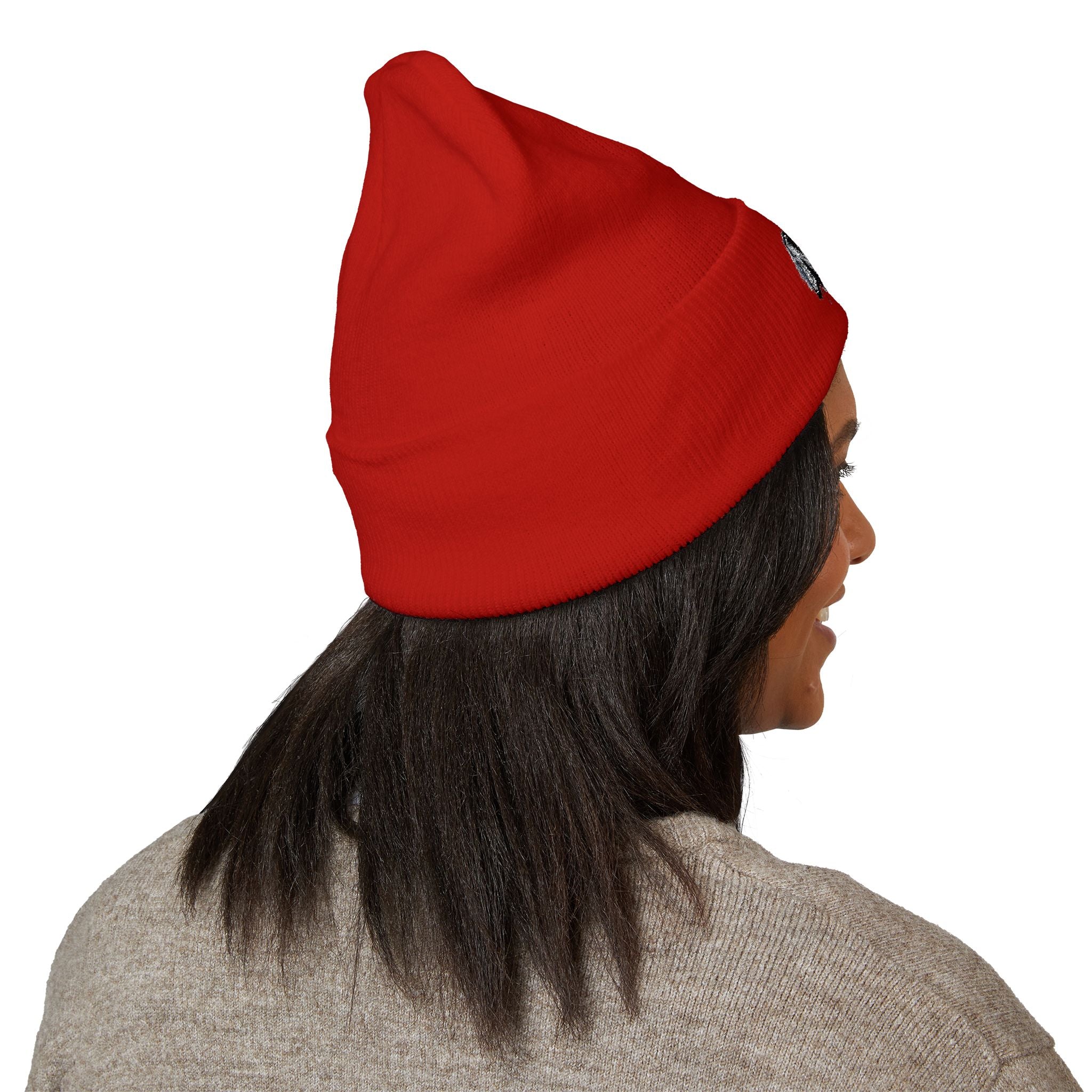 Nerd Star Cuffed Beanie (Embroidery)