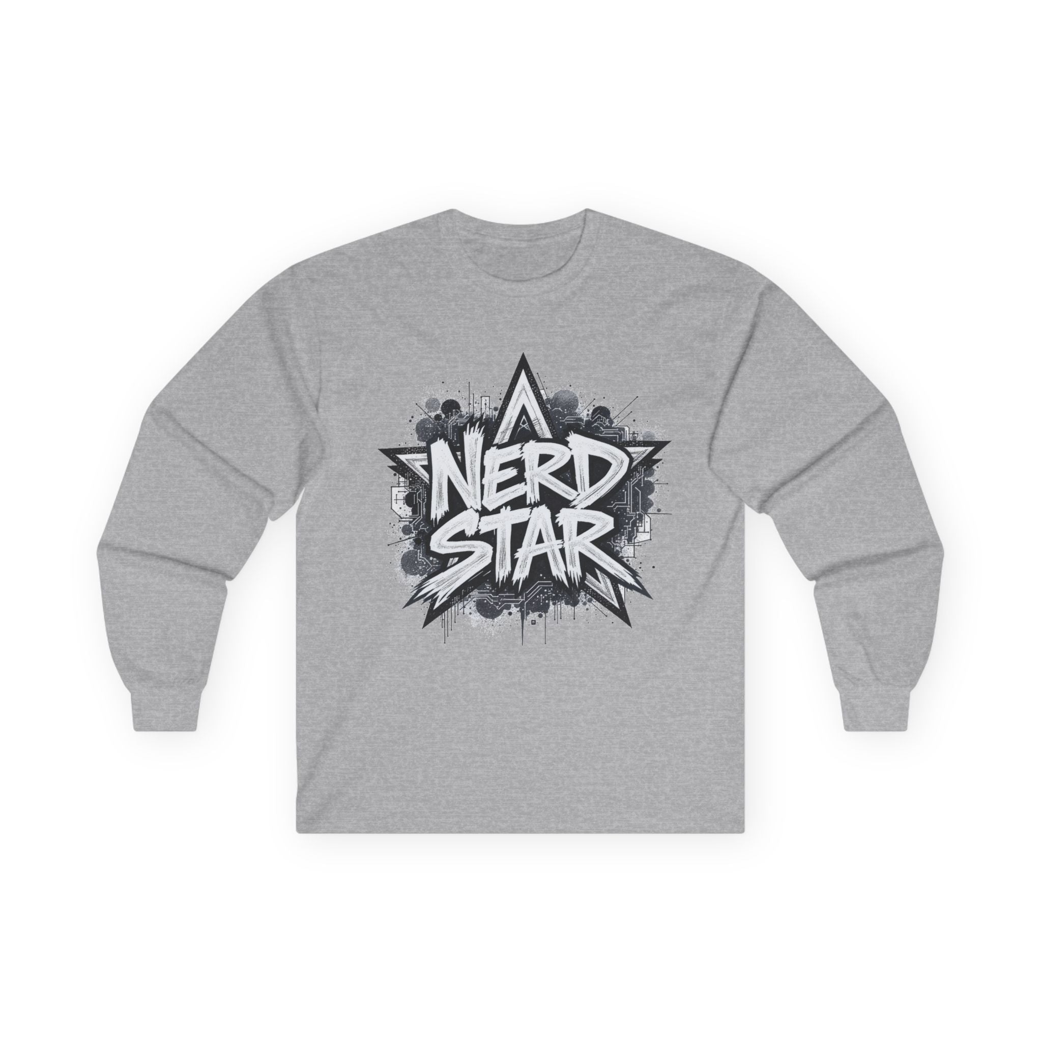 Nerd Star Long Sleeve Tee