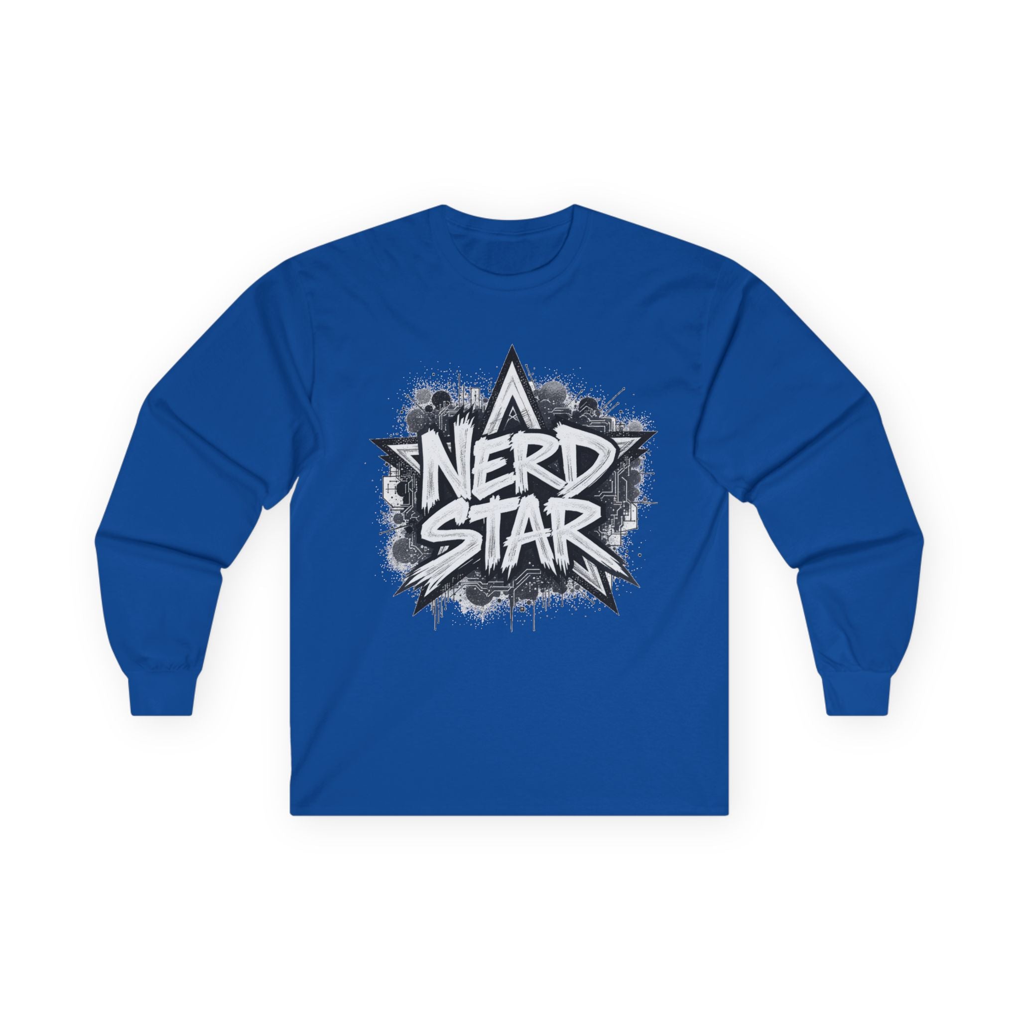 Nerd Star Long Sleeve Tee