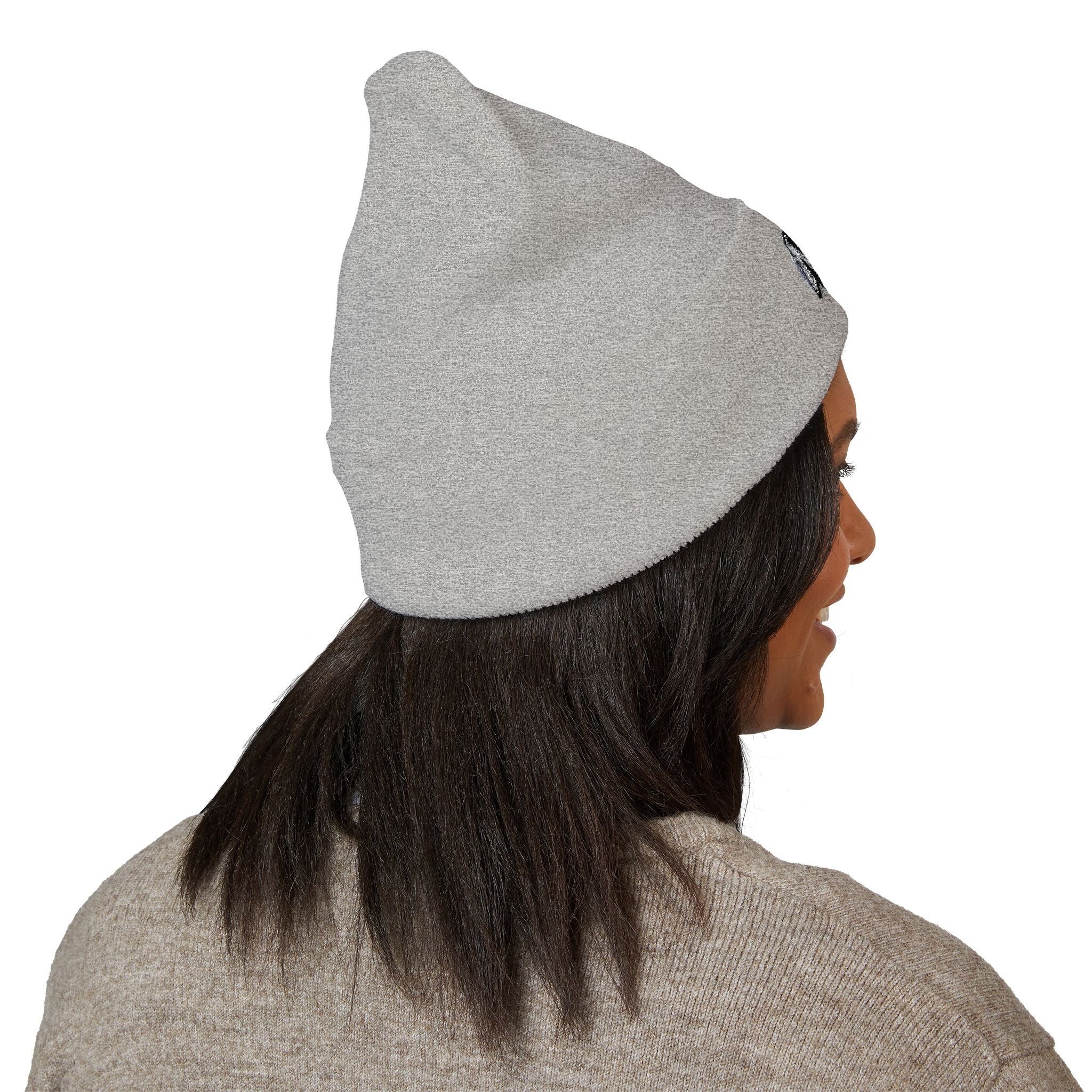 Nerd Star Cuffed Beanie (Embroidery)