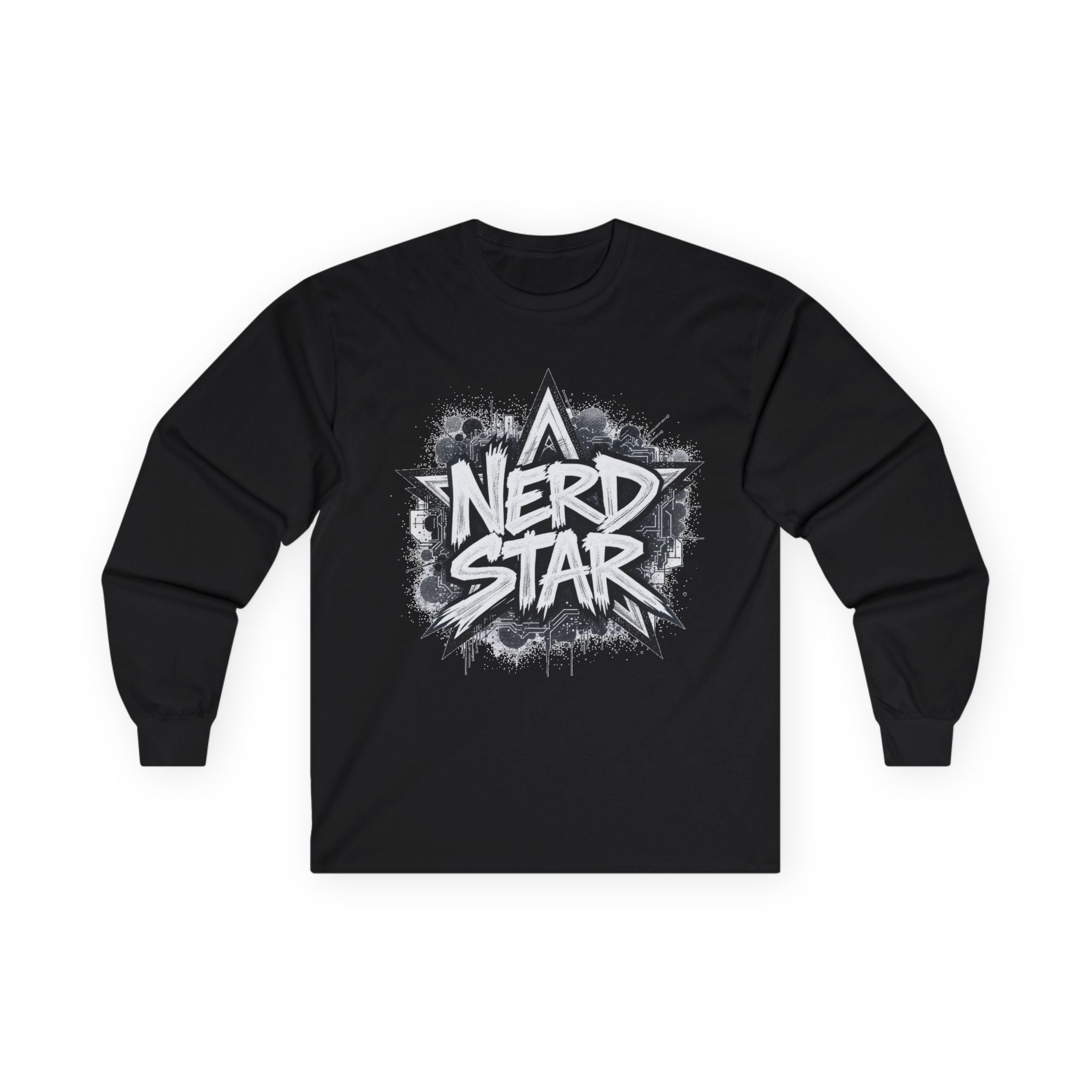 Nerd Star Long Sleeve Tee